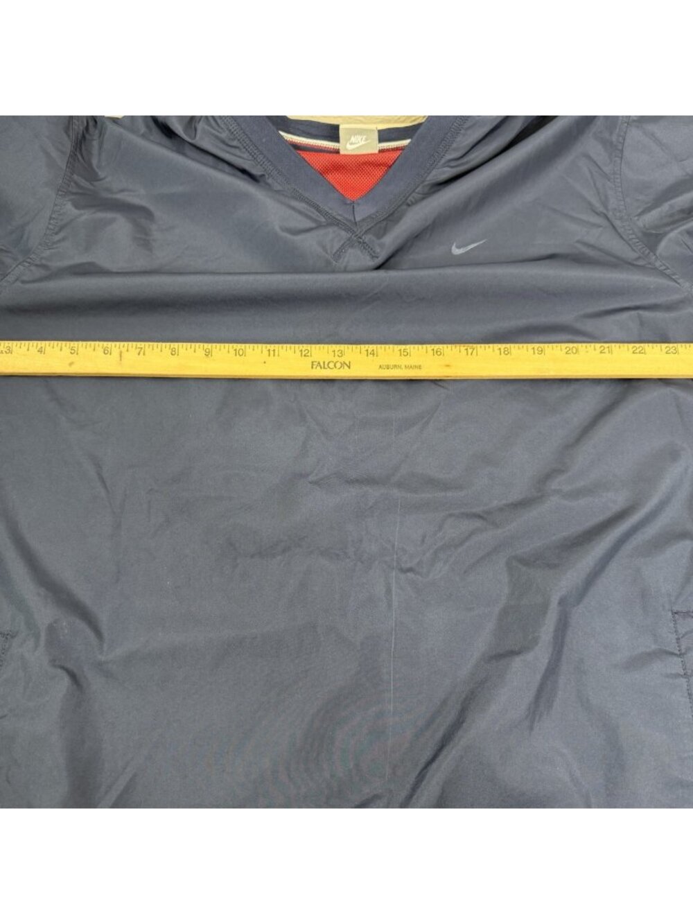 VTG 90s Nike Golf Jacket Men XXL Blue Pullover Windbreaker Crew Neck Nylon EUC - Picture 10 of 10